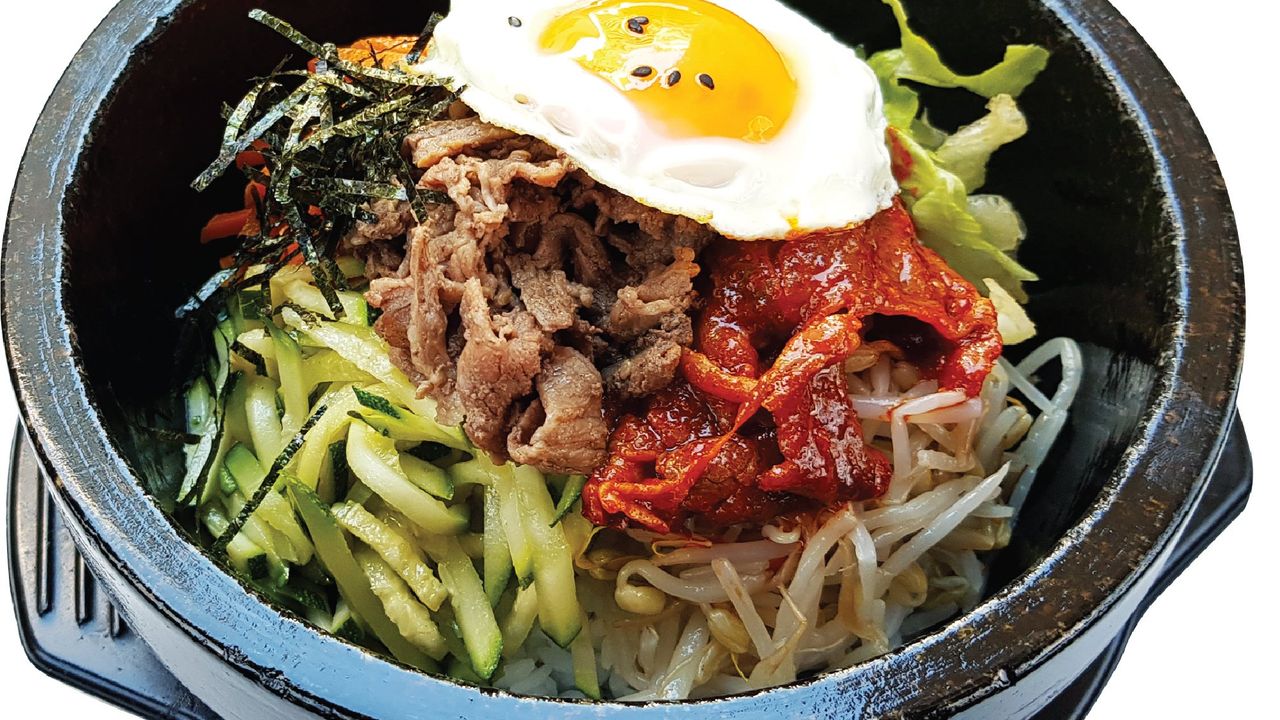 Beef and Pork Combo Bibimbap
