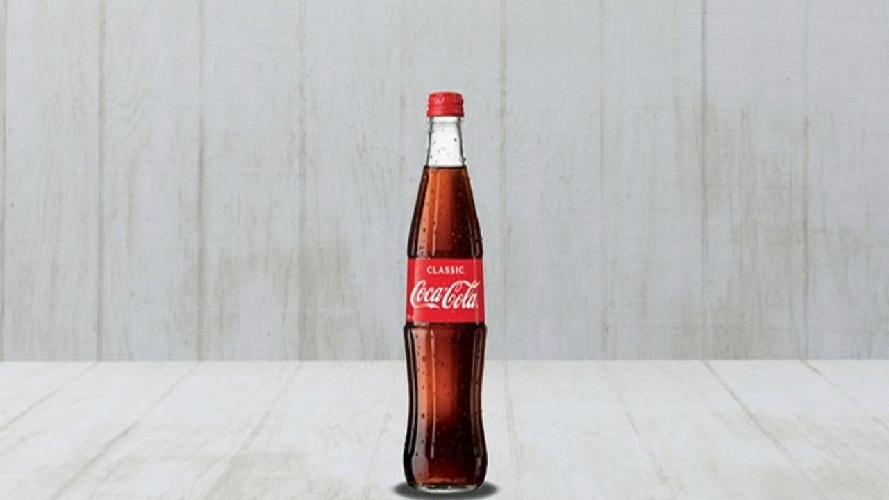 385ml Glass Coke