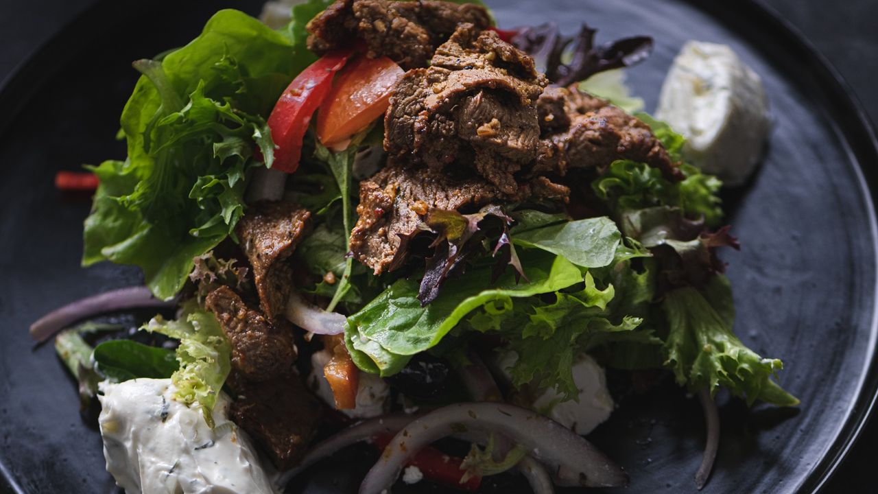 Greek Lamb Salad