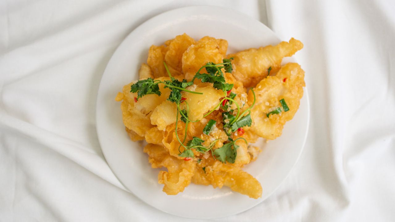 Deep Fried Squid with Spicy Salt