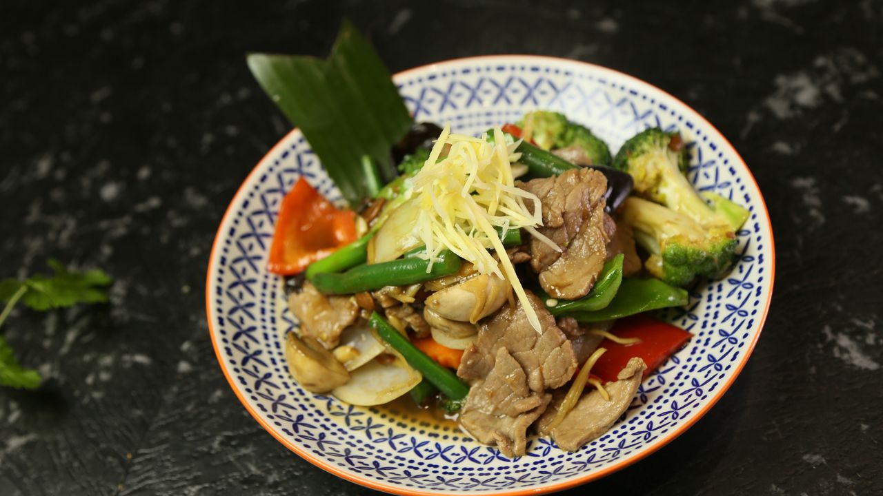 Stir Fried Fresh Ginger