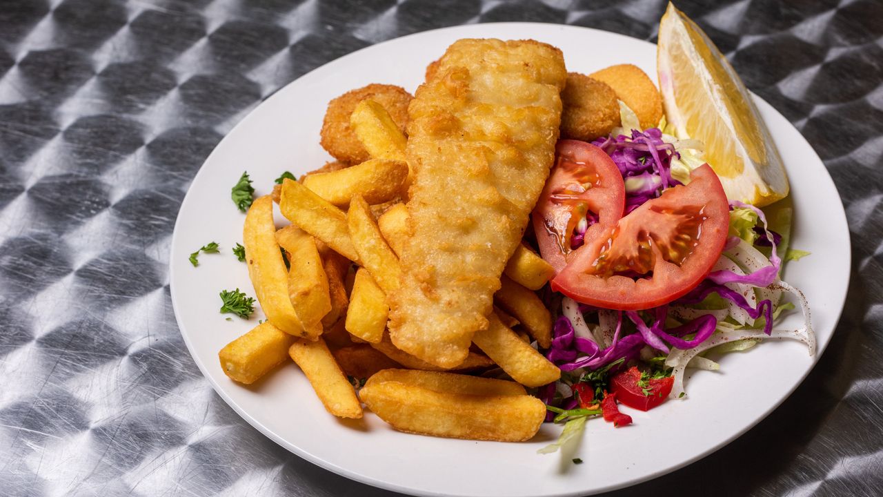 Seafood Basket And Chips