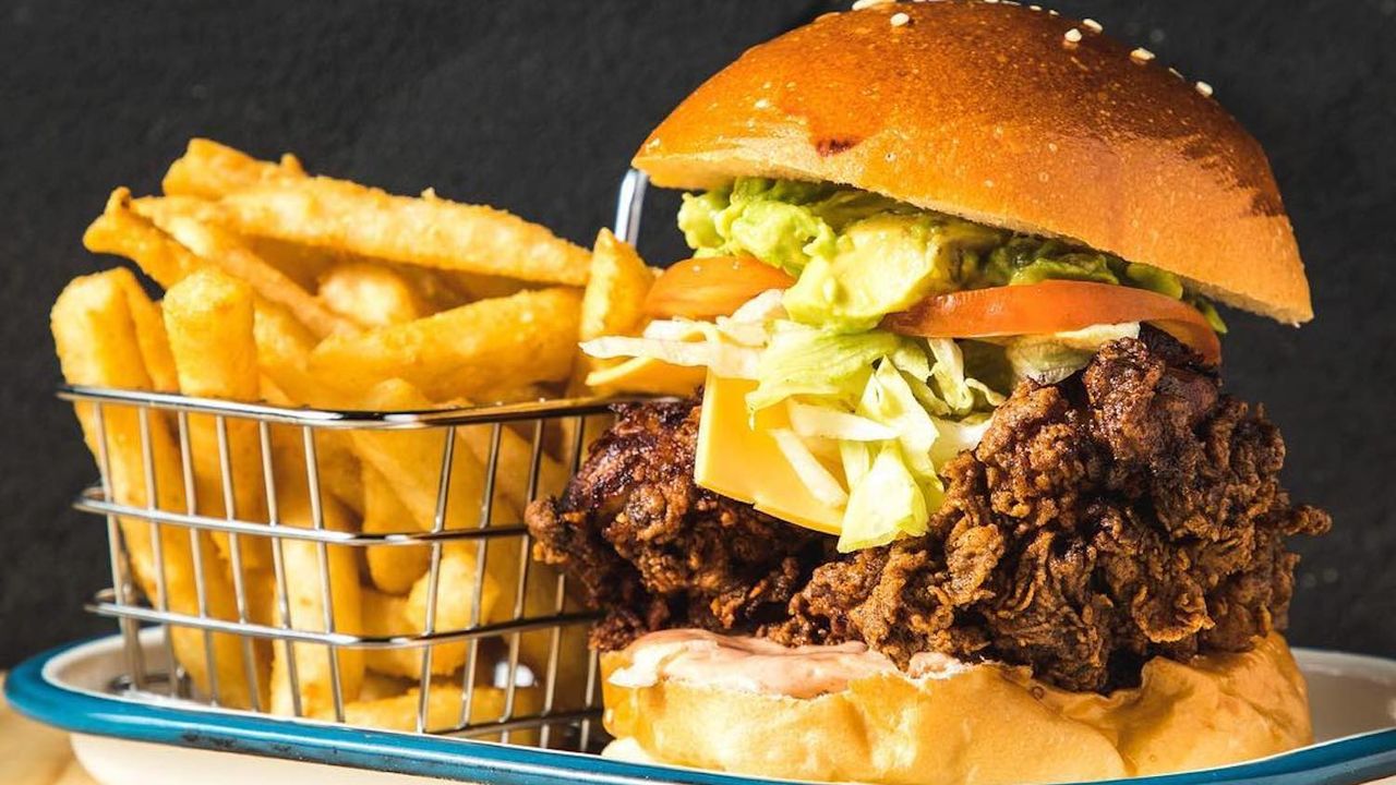 Hunky Dory Burger Combo