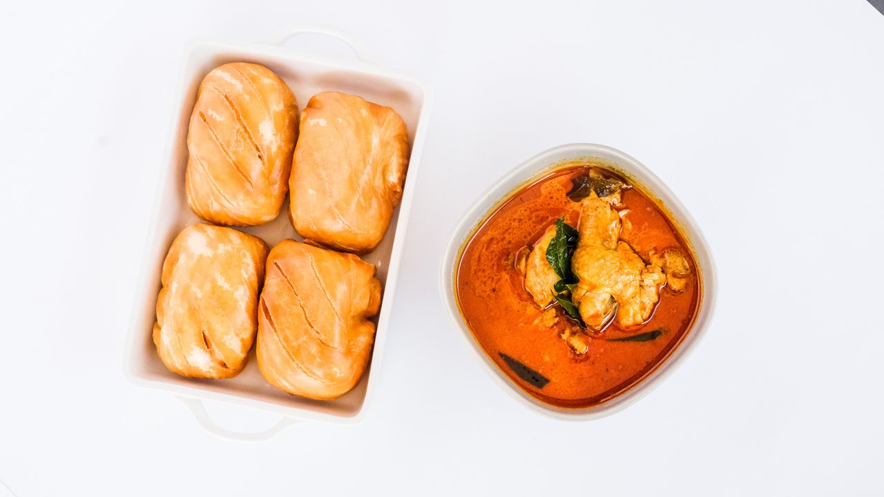Chicken Curry Mantou