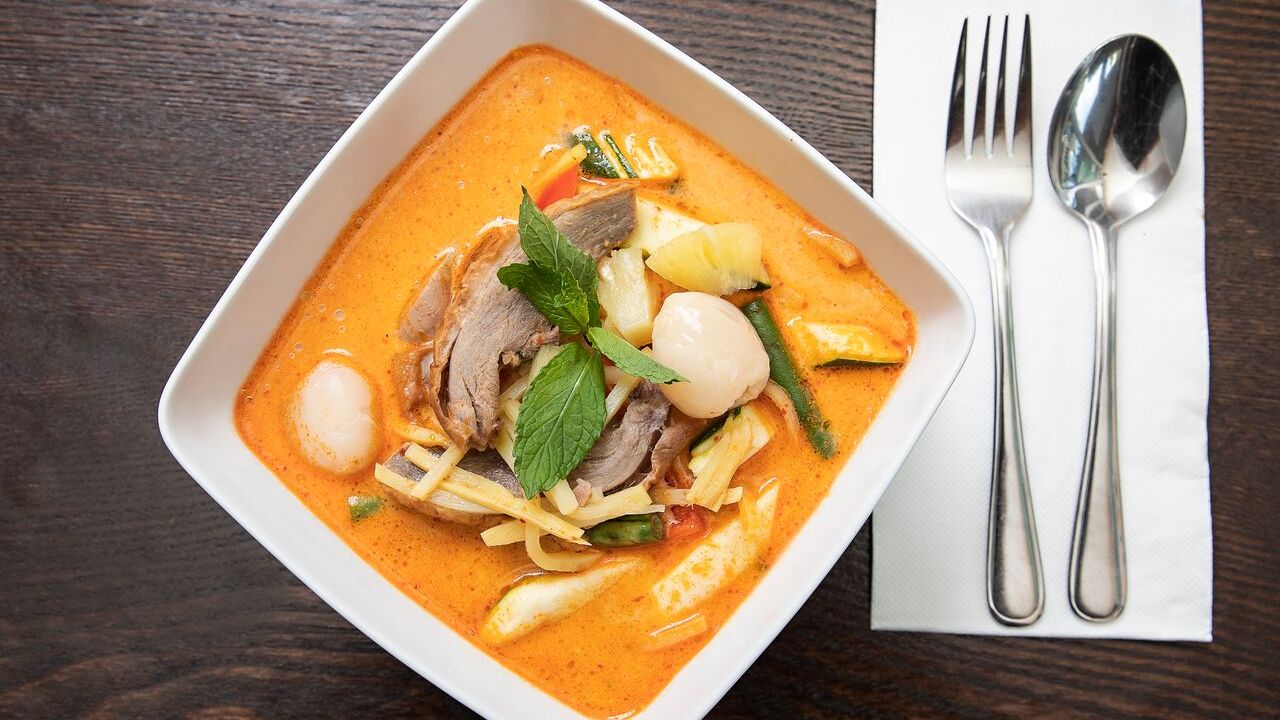 Phuket Curry with Roasted Duck
