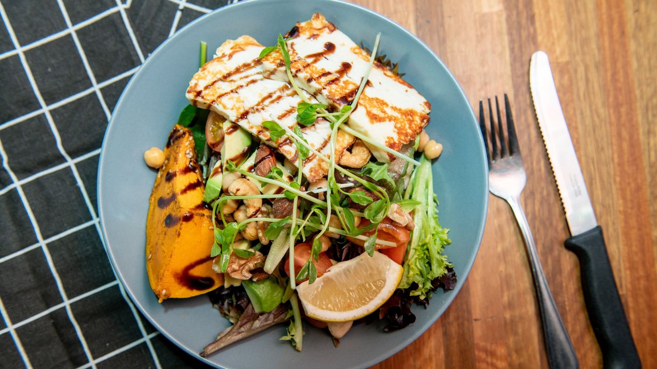 Haloumi Salad
