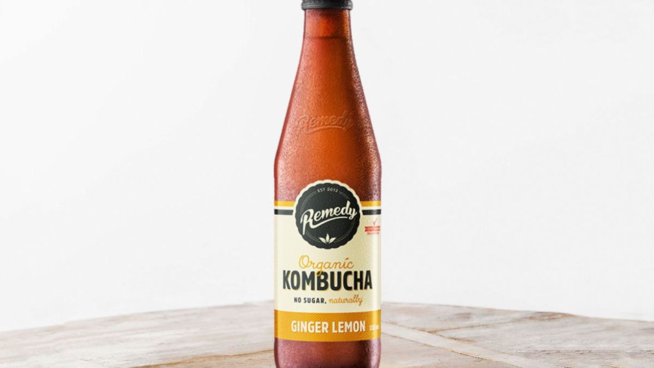 Remedy Kombucha - Ginger Lemon 330ml