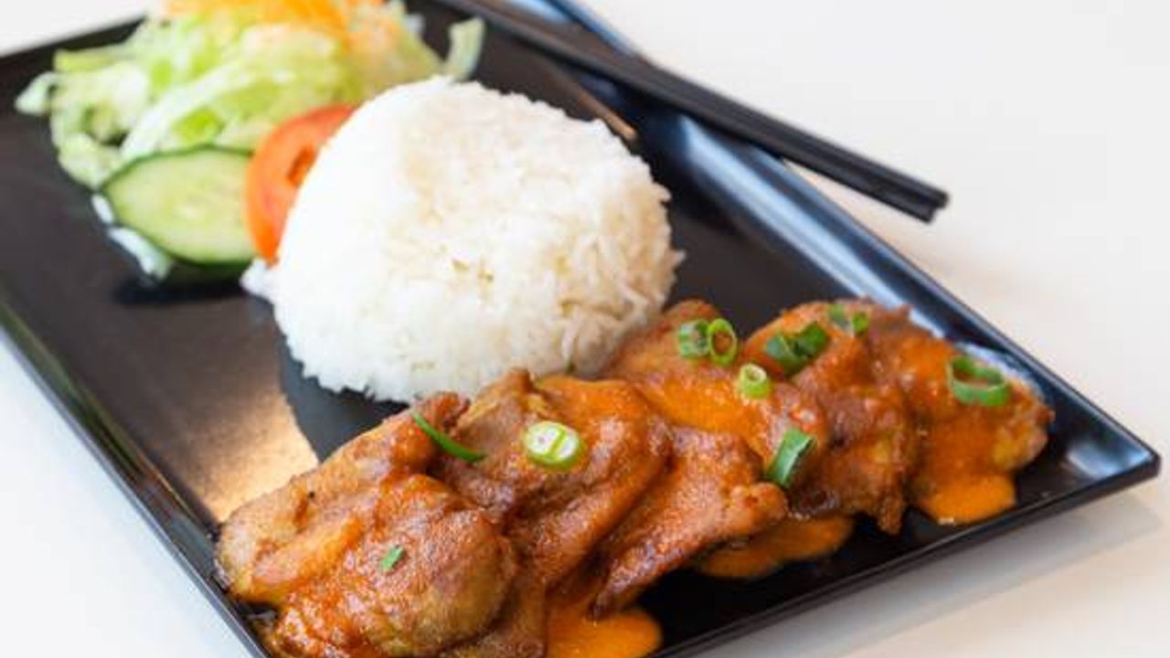 Satay Chicken Rice