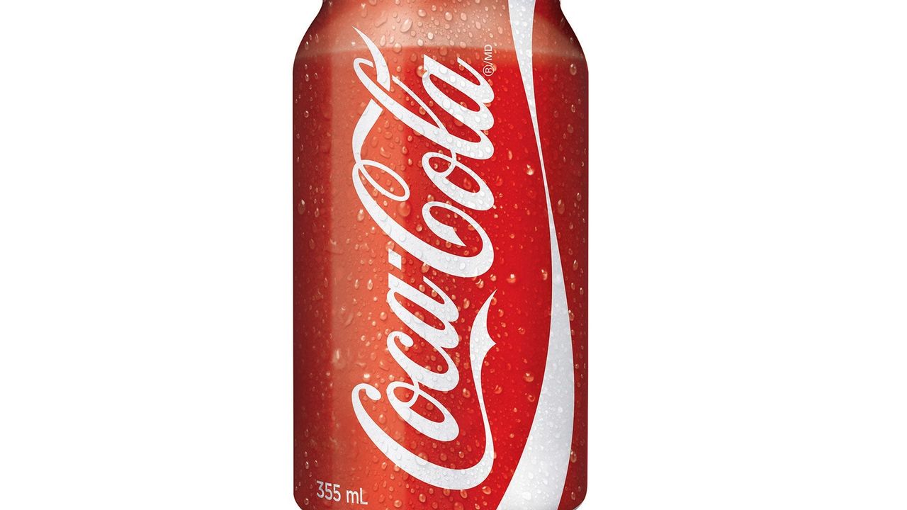 375 Ml Can of Cocacola