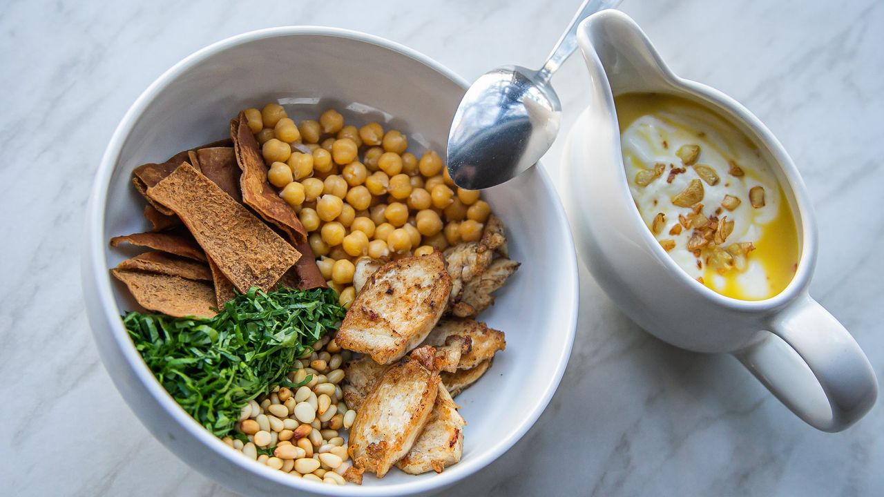 Chicken Fatteh