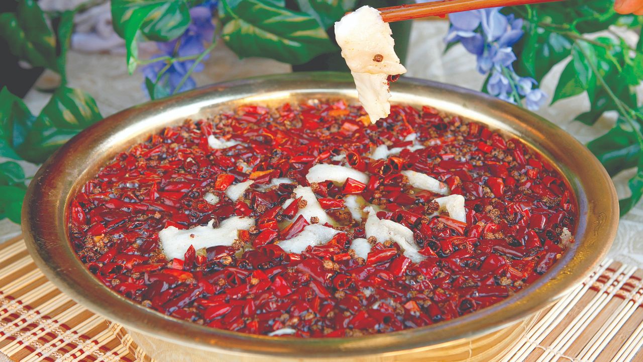 Boiling Fish In Chili Oil And Sichuan Pepper
