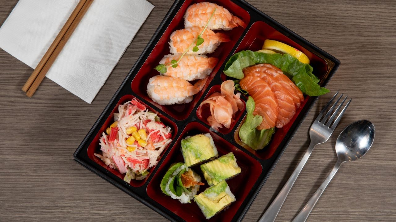 Salmon Bento