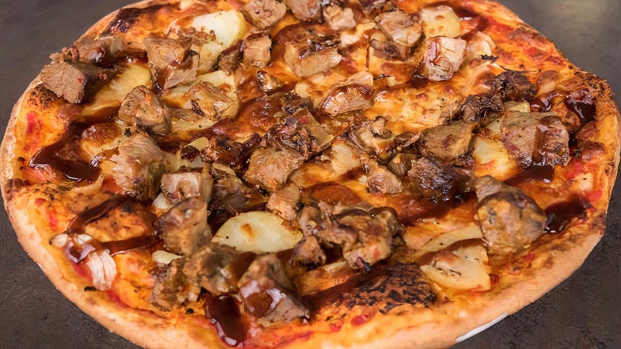 BBQ Lamb Pizza (LARGE)