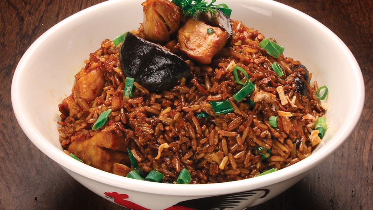 F5 Chicken and Mushroom Fried Rice