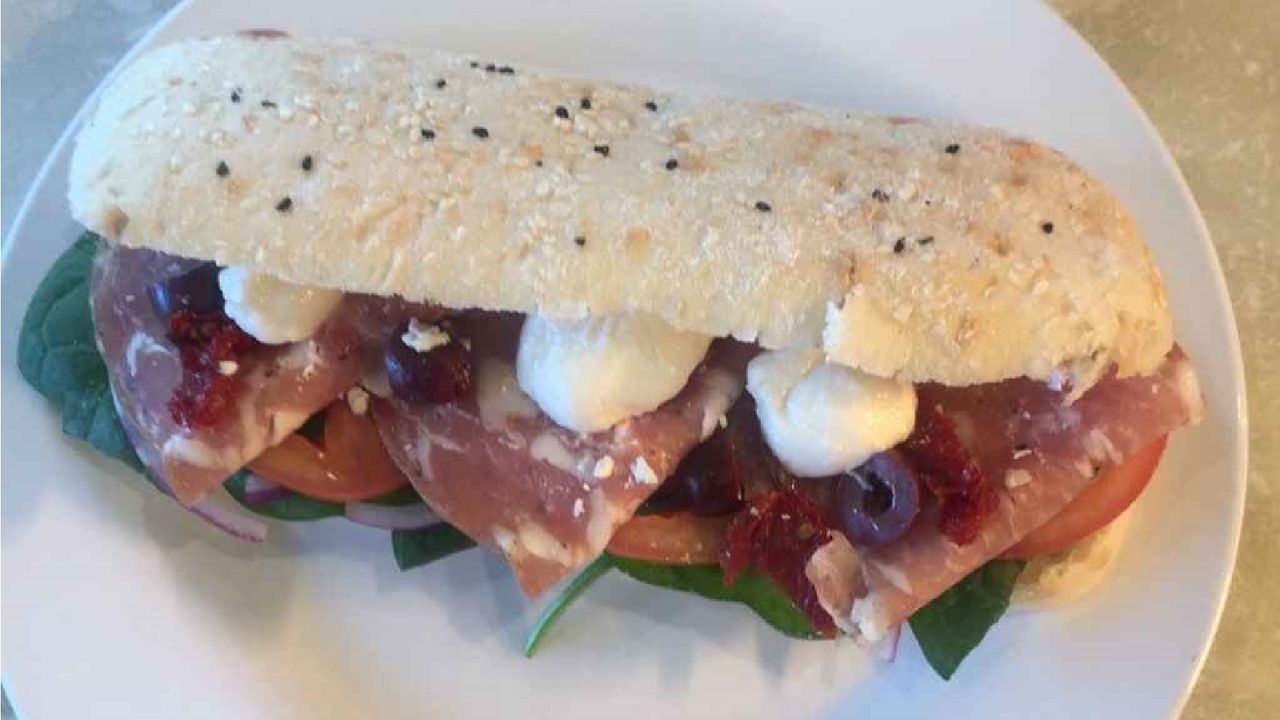 Salami Foccacia