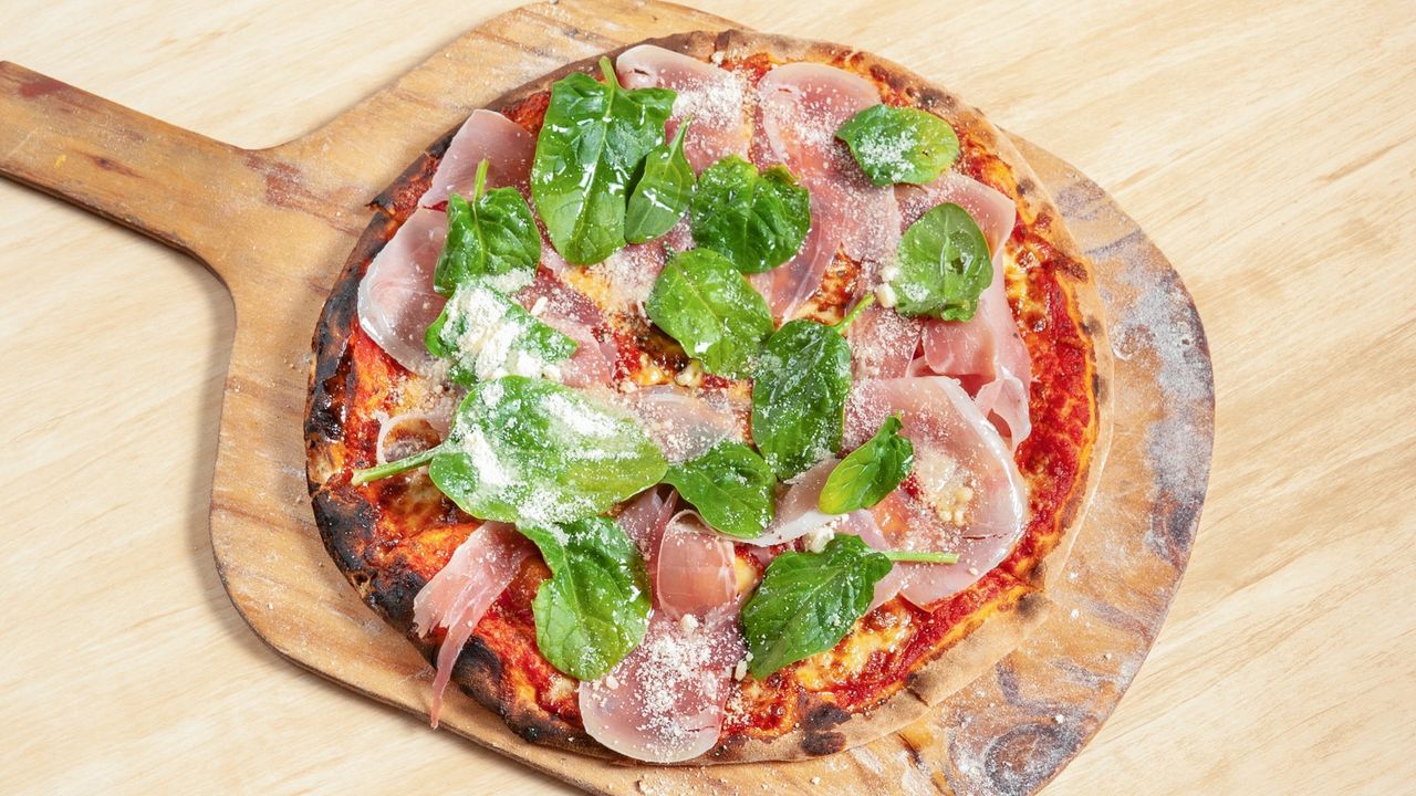 Prosciutto Parmesan Pizza