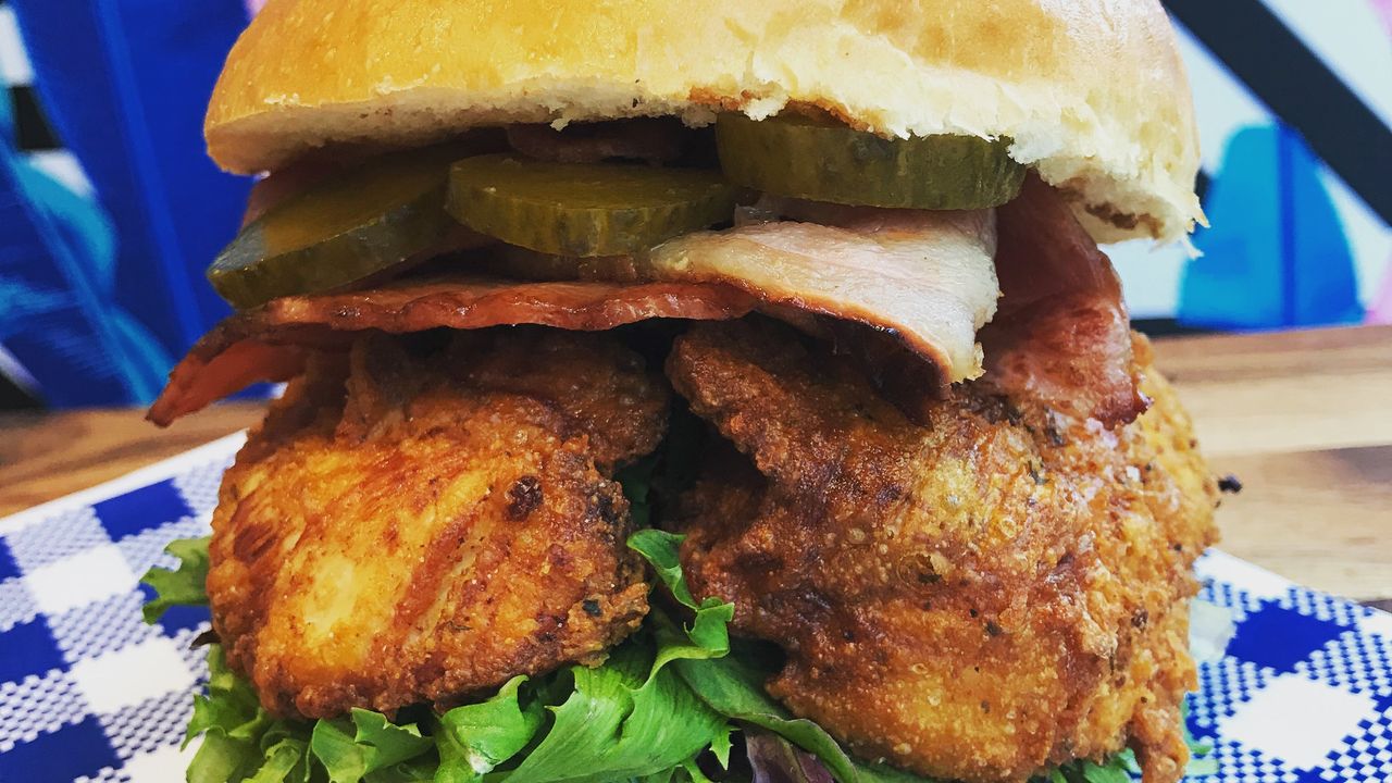 Southern Fried Chicken Burger