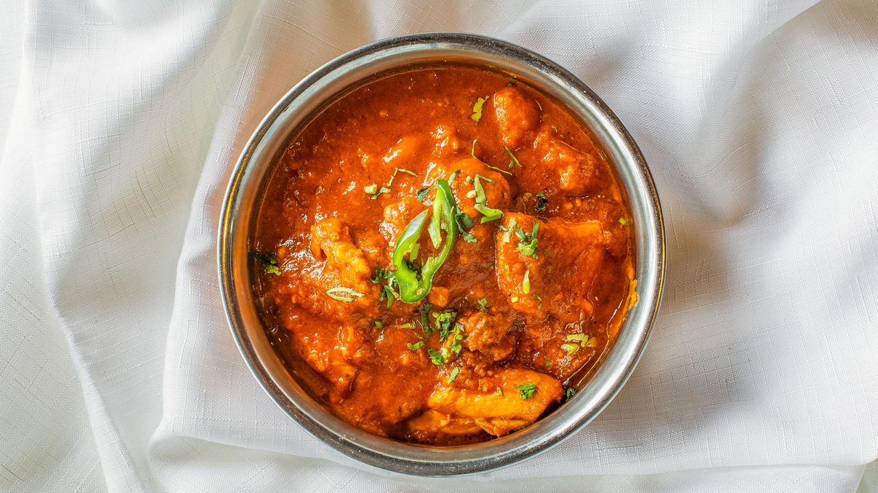 Punjabi Chicken Curry with Bone
