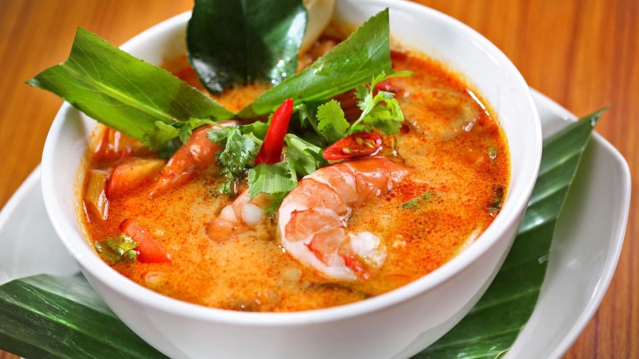 1 Tom Yum ( Vegetable And Tofu)