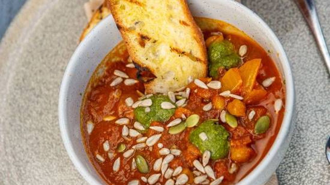 Chickpea Tomato Soup
