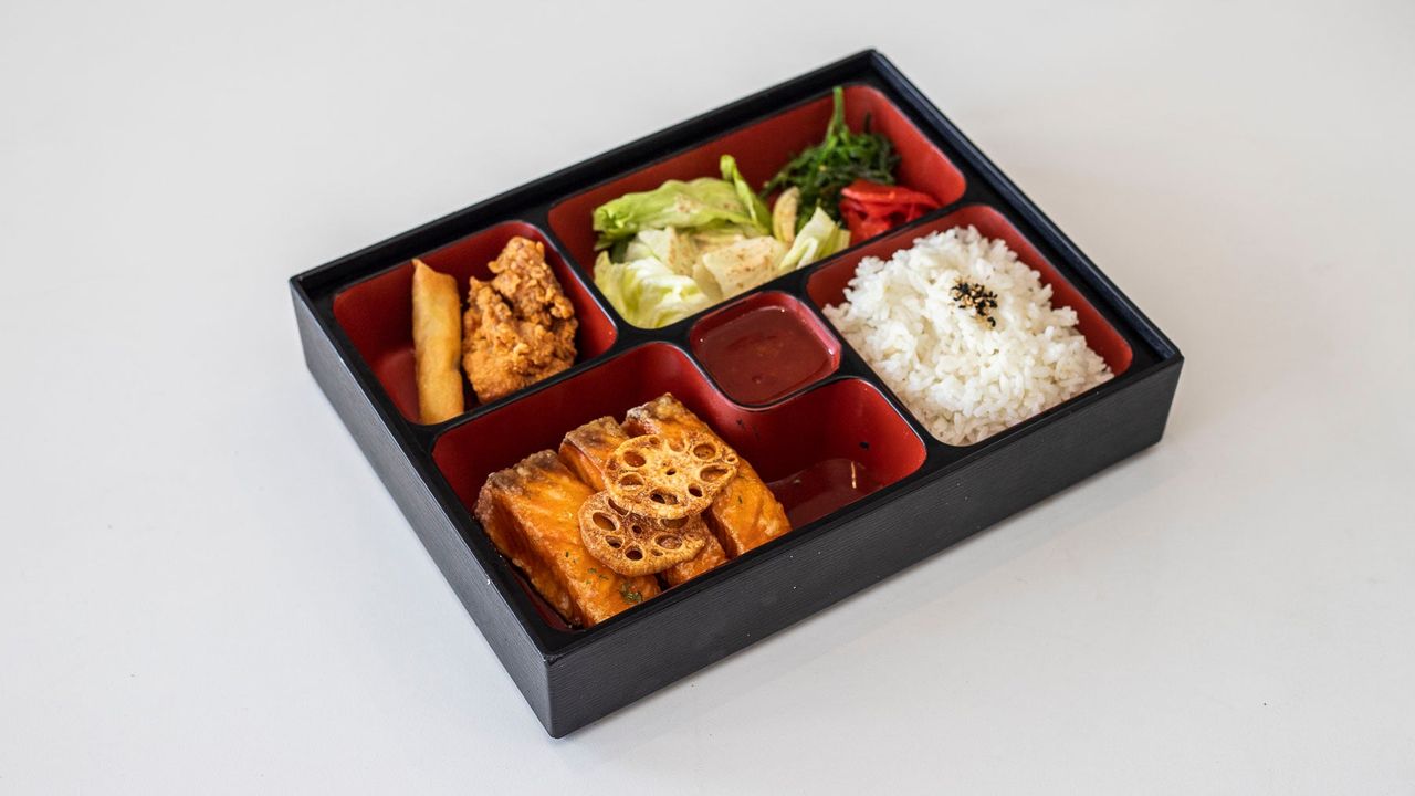 Teriyaki Salmon Bento