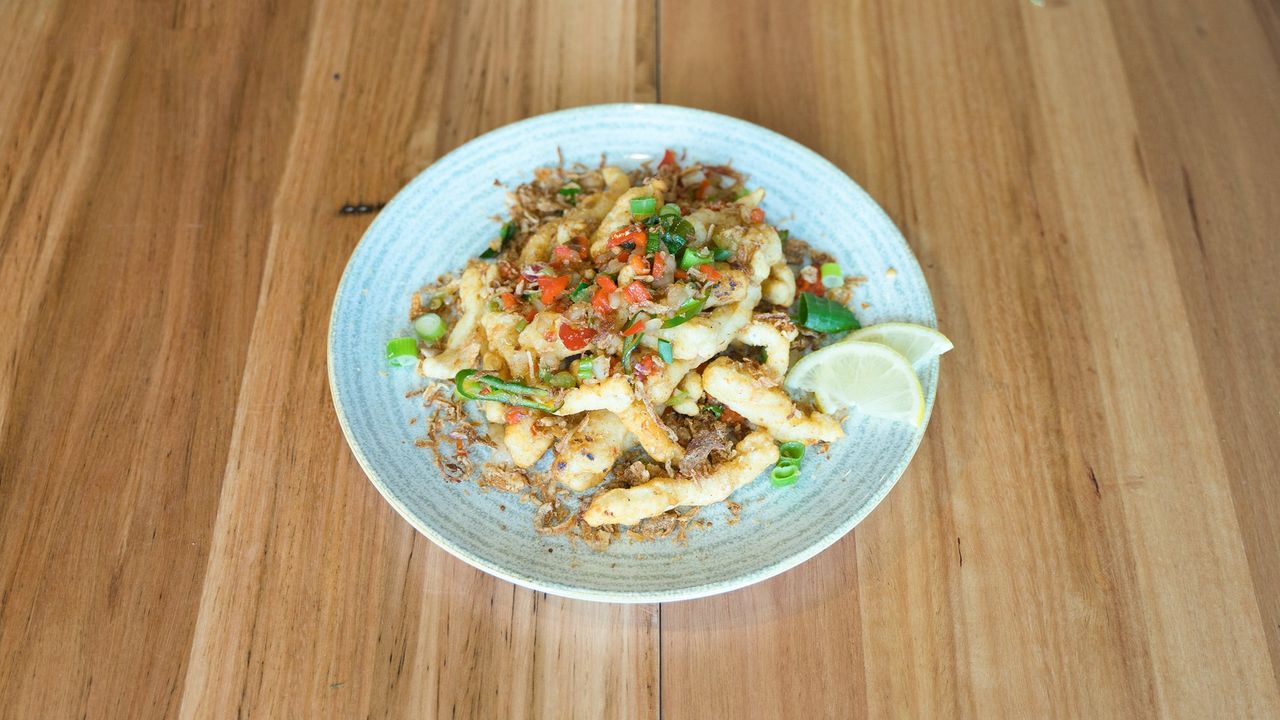 Squid in Salt and Pepper