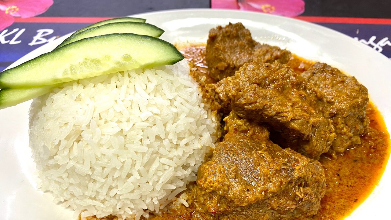 Beef Rendang with Rice