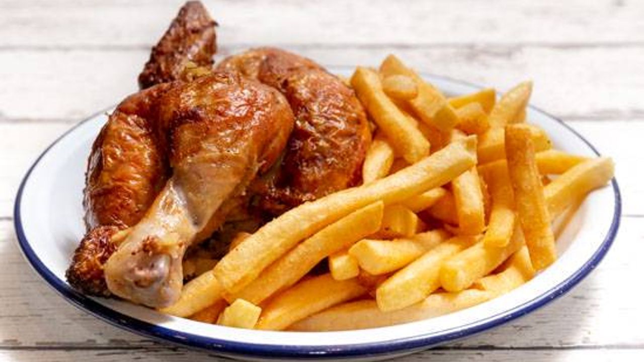 1/2 Chicken and Chips Deal