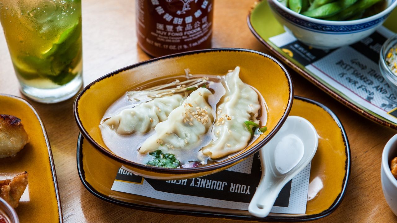 Pork and Chive Dumplings (3)