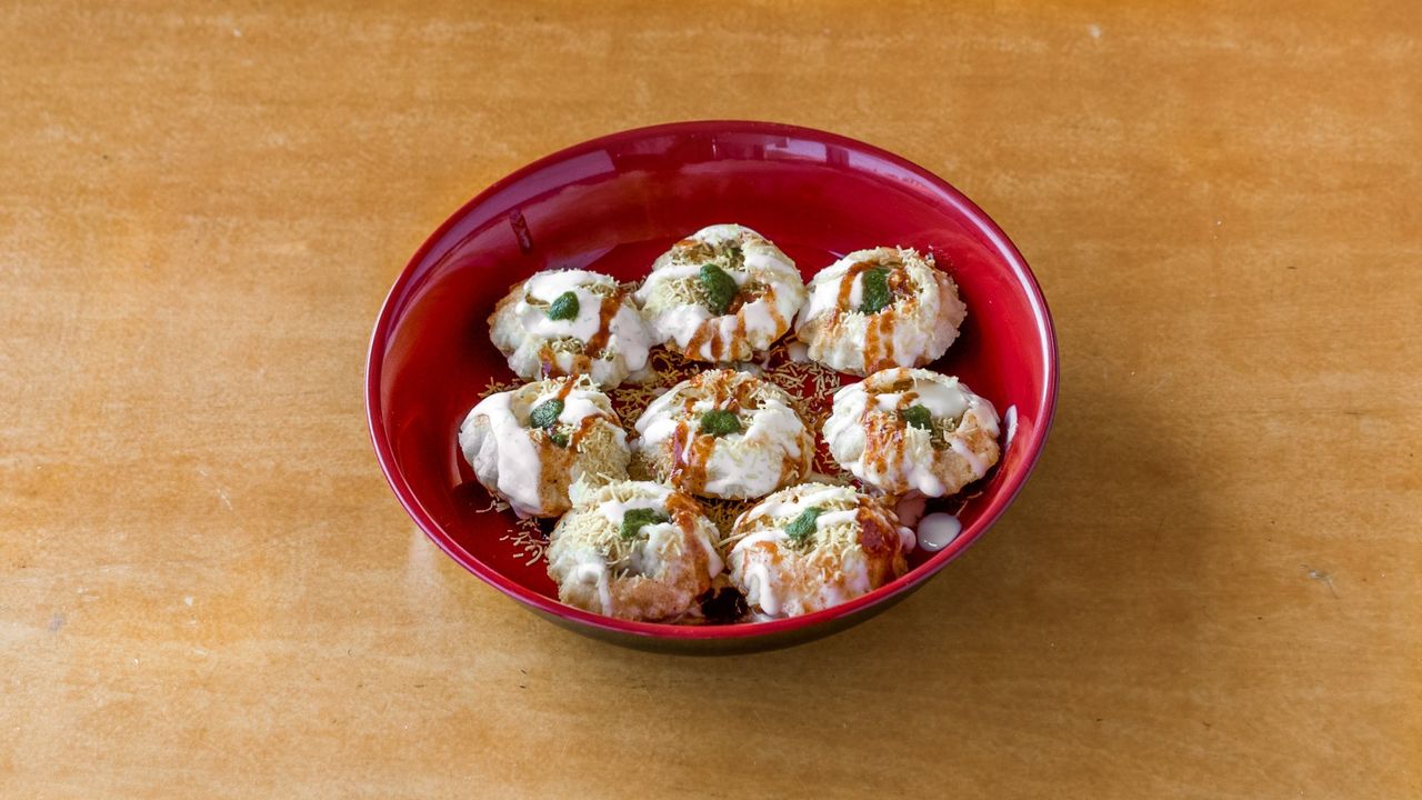 Dahi Bhalla Papdi (3pcs)