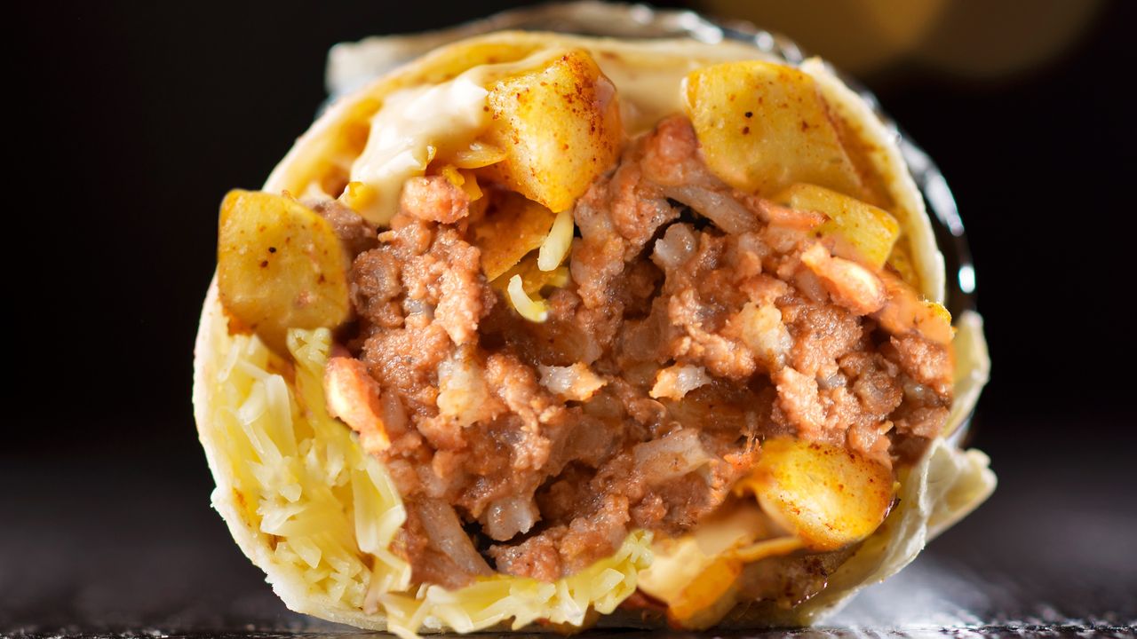 California Chilli Beef Burrito