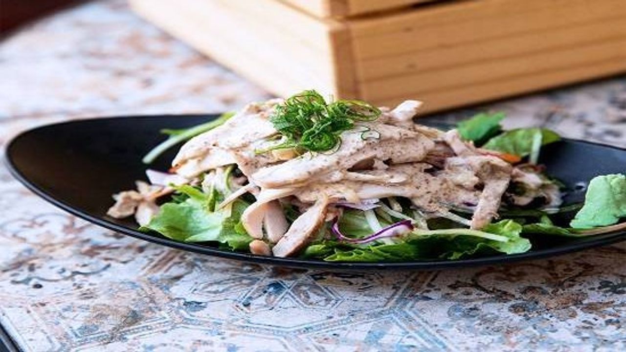 Gomaae Chicken Salad