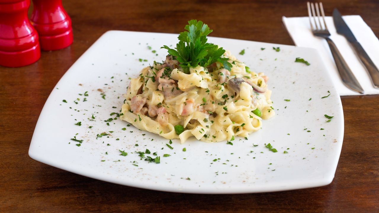 Fettuccine alla Boscaiola