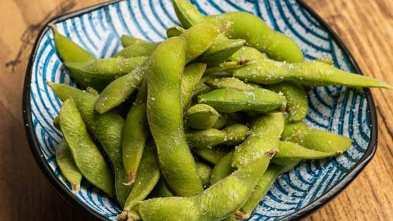 Edamame with Sea Salt (V)