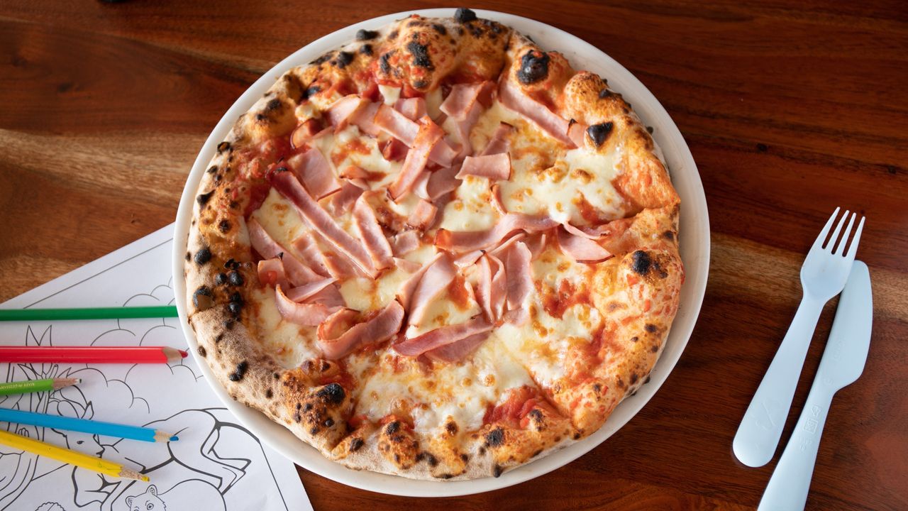 Kids Pizza ( Ham, Cheese & Tomato Sauce)