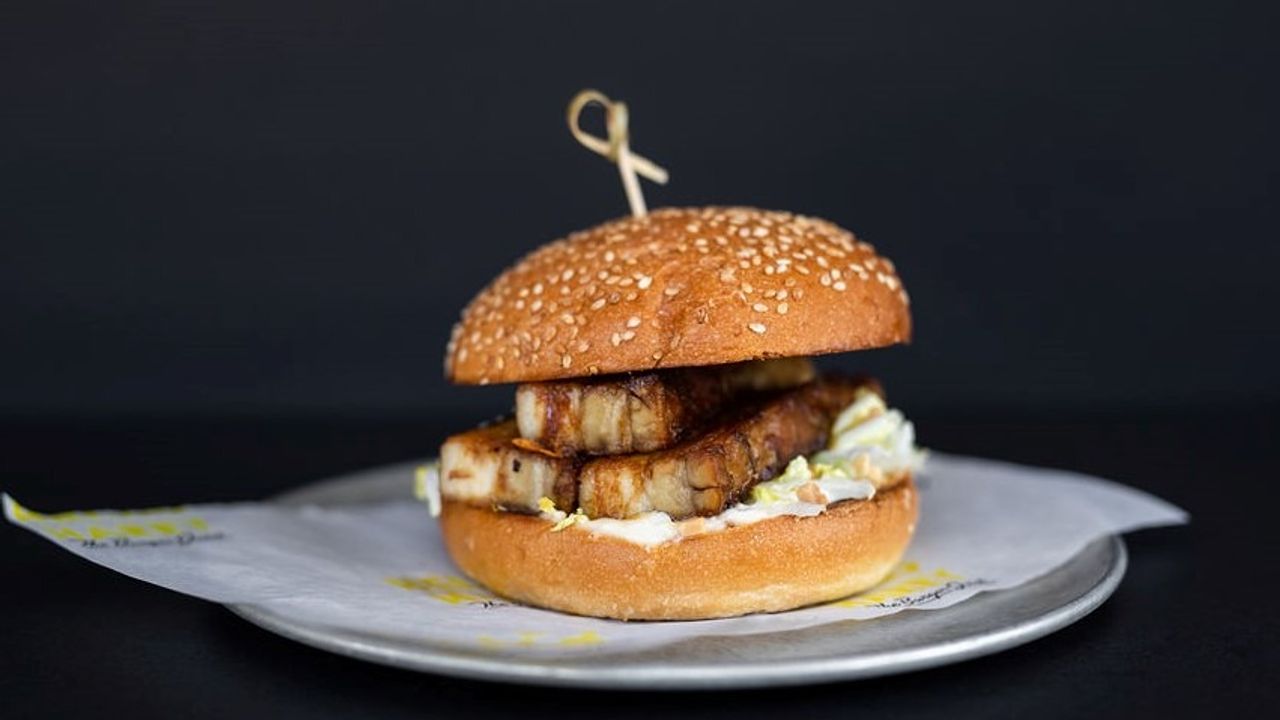 Crispy Pork Belly Burger