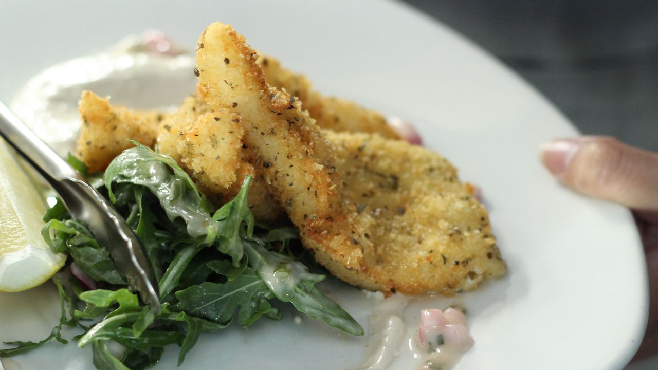 Crumbed Calamari