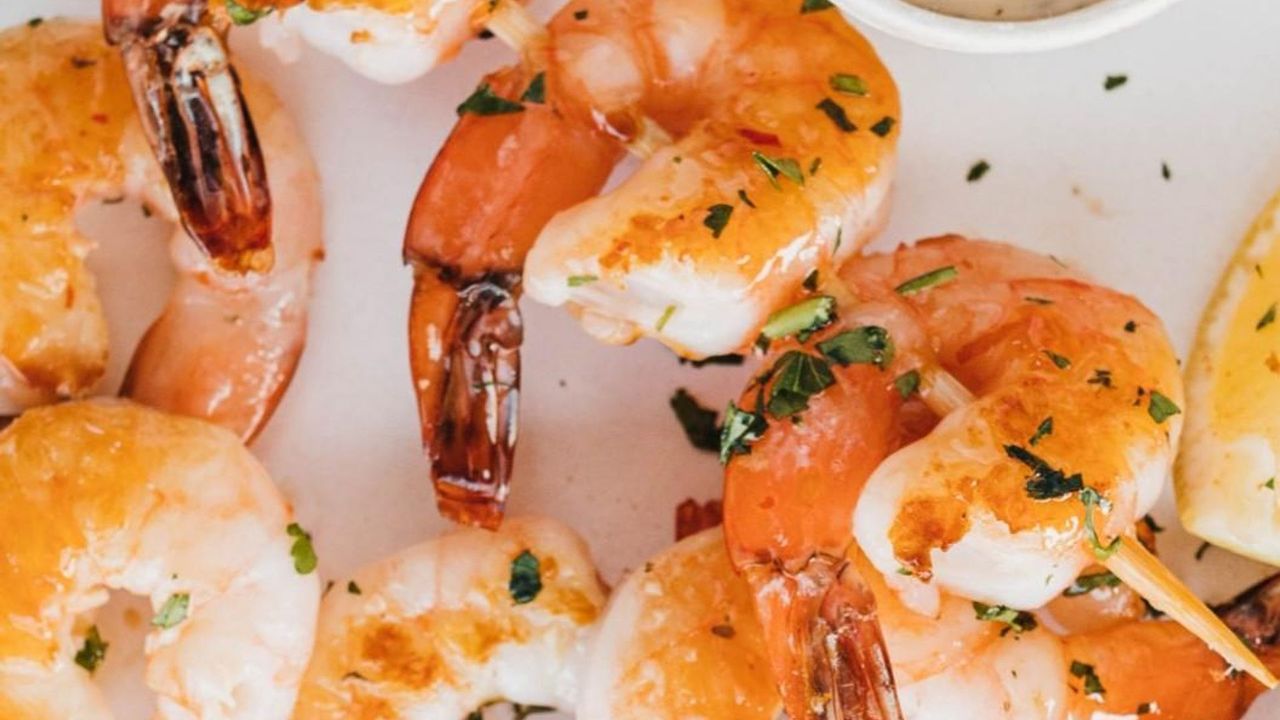 Sw Chilli Prawn Skewer