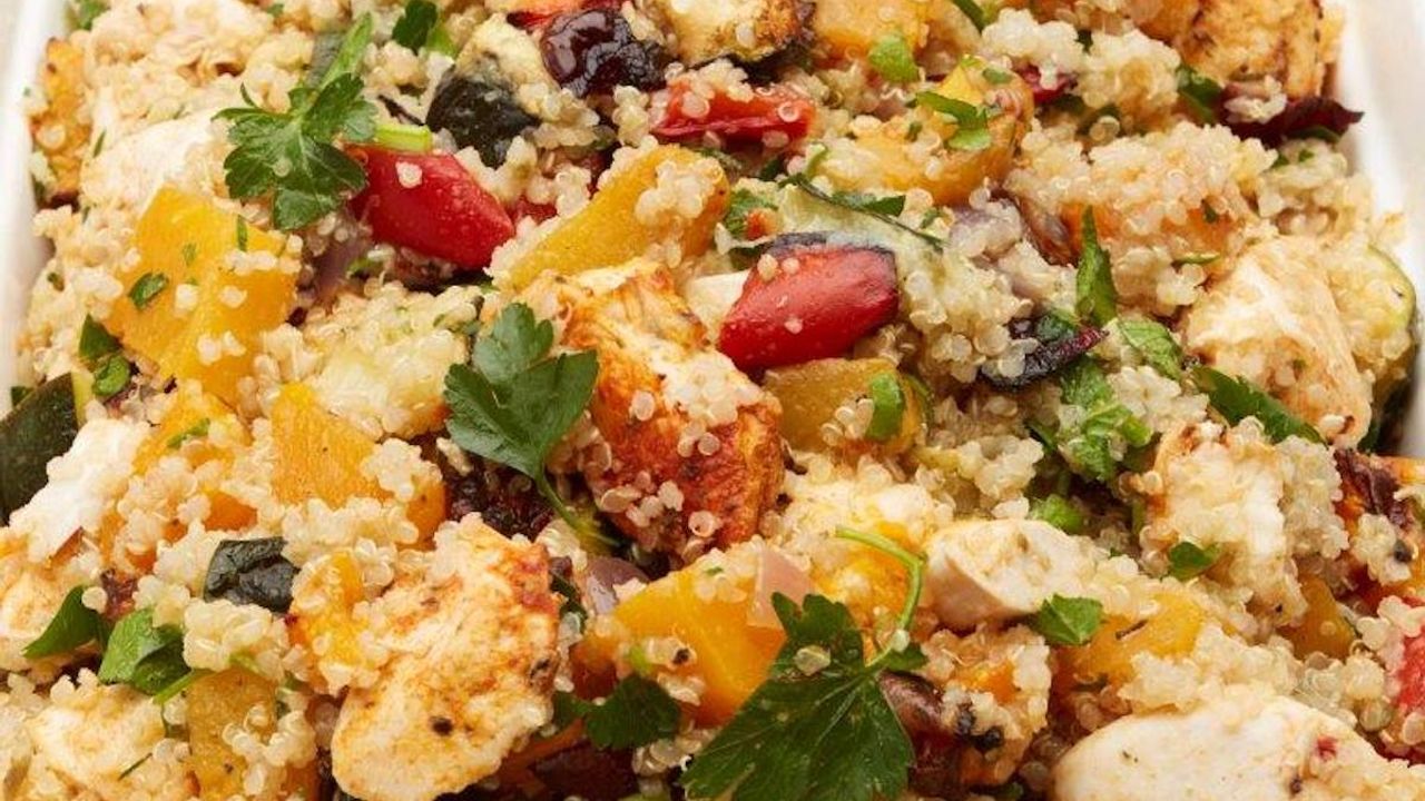 Spiced Chicken Quinoa (gf)