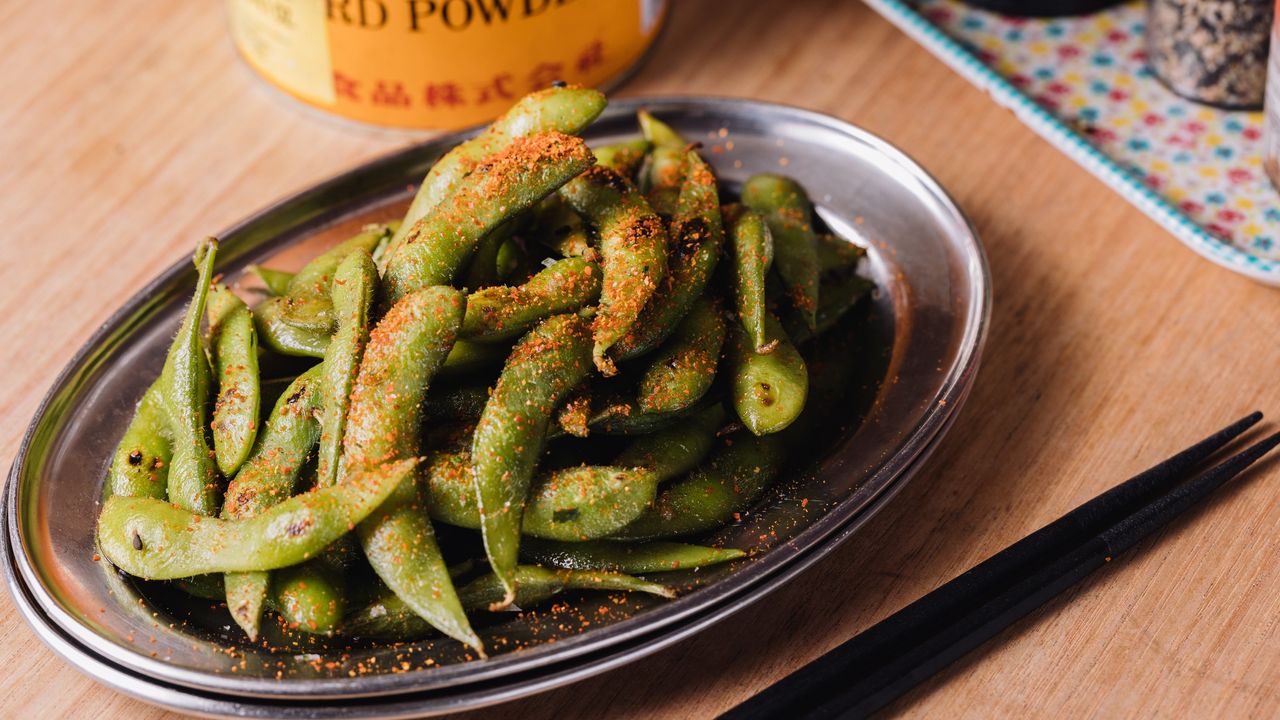 Spiced Edamame