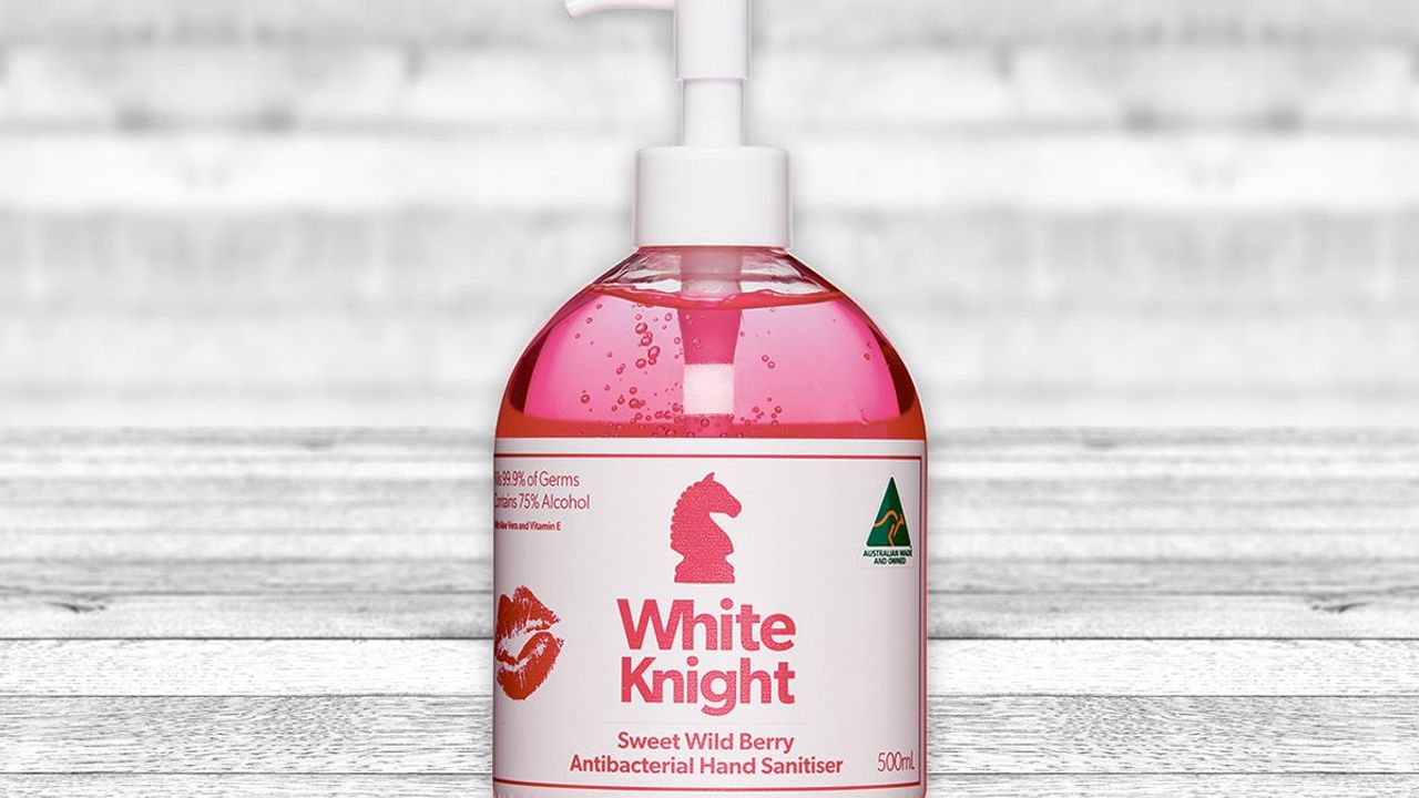 White Knight Berry Hand Sanitiser 500ML