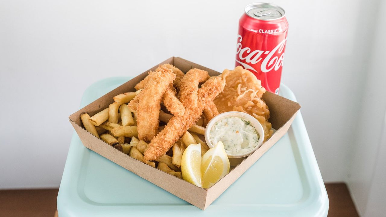 Squid and Chips Meal Pack