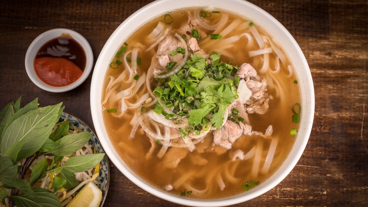 Beef and Chicken Pho (Pho Bo Ga)