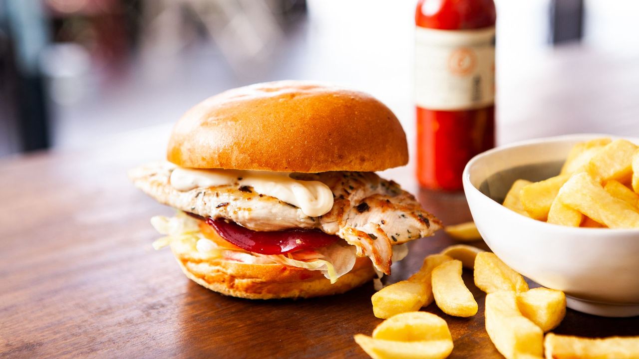 Grilled Chicken Burger