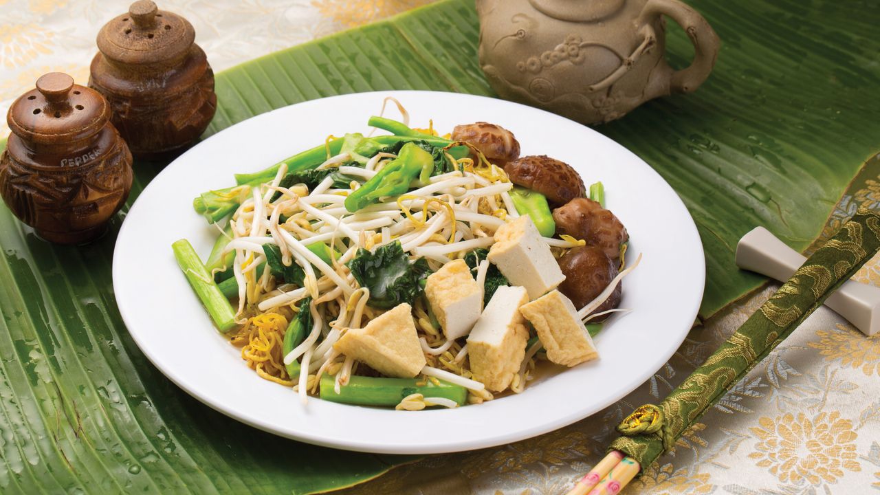 Stir Fried Soft Noodle-Vegetarian
