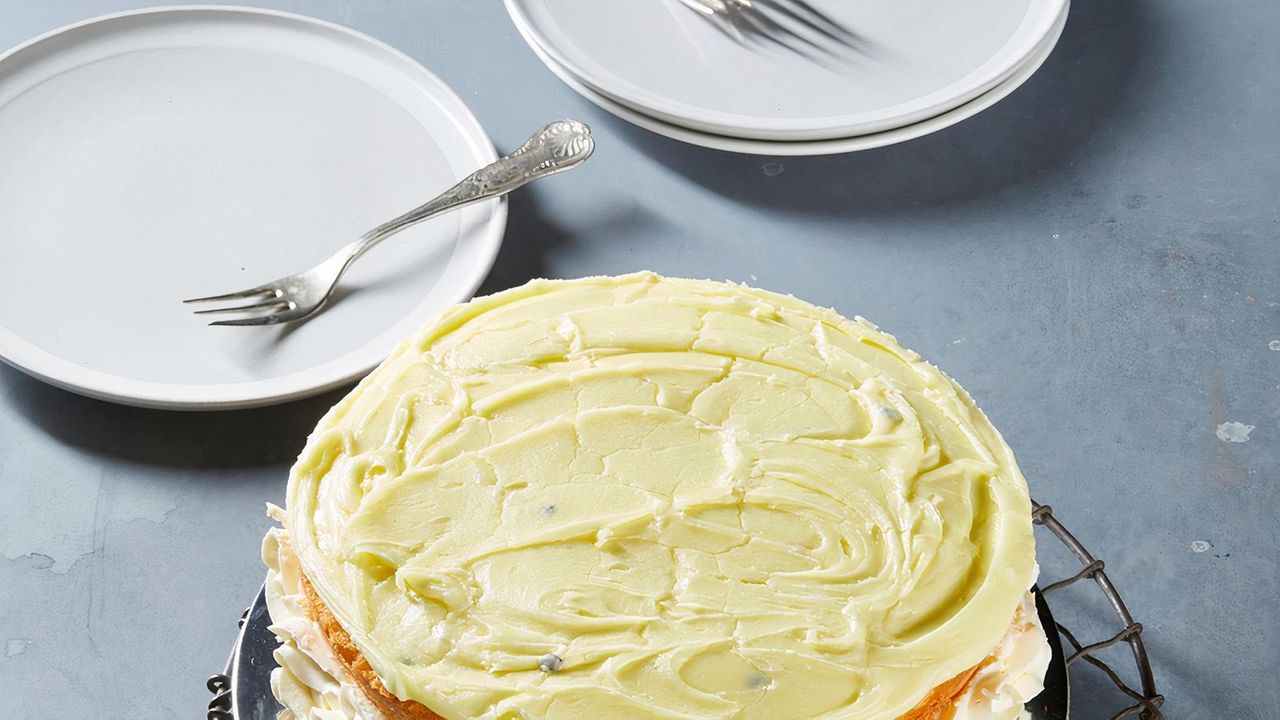 Passionfruit Iced Sponge