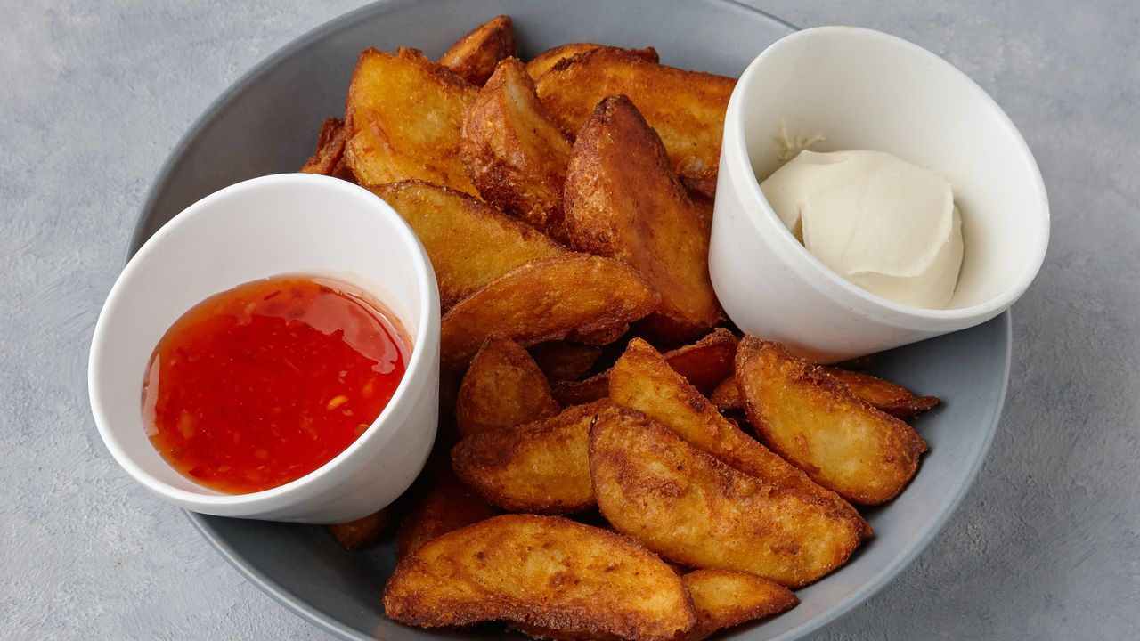 Crispy Potato Wedges
