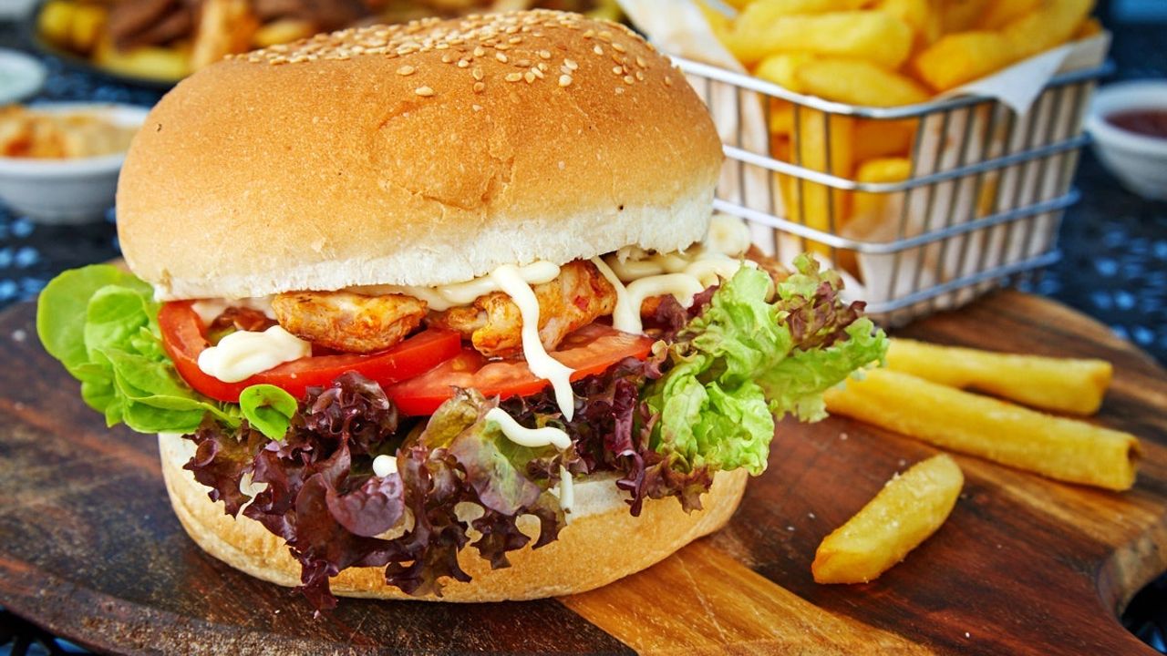 Grilled Chicken Burger