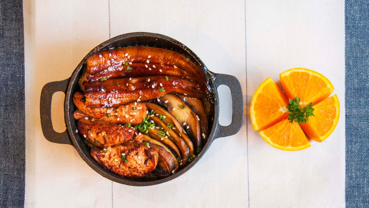 Foie Gras and Unajyu Donburi