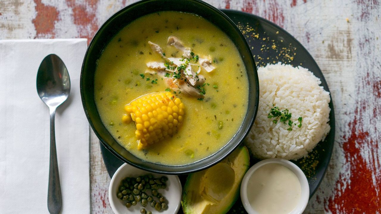 Chicken & Potato Soup (Ajiaco)